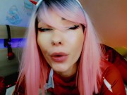 Preview 6 of SLOBBERY AHEGAO WITH LOLLIPOP FROM WHORE ZERO TWO