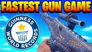 WORLDS FASTEST GUN GAME in CALL OF DUTY! (72 Seconds)