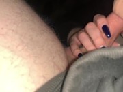Preview 5 of Quick and Sneaky Car Blowjob