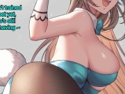 Preview 1 of Asuna teaches Karin how to interrogate perverts (Femdom, Edging, CFNM) Blue Archive - Hentai JOI