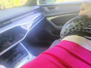 Preview 2 of Blowjob in car - stranger voyeur caught and watched us