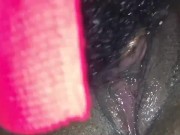 Preview 3 of Eating pregnant black pussy