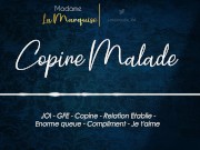 Preview 1 of Copine Malade [Audio Porn french Joi GentleFemDom GFE Je t'aime]