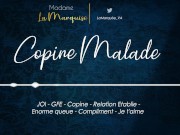 Preview 2 of Copine Malade [Audio Porn french Joi GentleFemDom GFE Je t'aime]