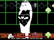 Preview 1 of TORIEL UNDERTALE Vs MY BEST FNF BIG-COCKED """SKILL""" CREAMY GOAT MOMMY