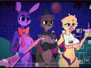Preview 5 of BONNIE SEX! Purple FNAF SEX MACHINE Gets BALLS-DEEP Pussy POUNDED