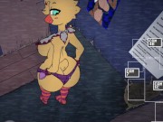 Preview 4 of FULL-TIME Freddy FNAF Slimy BOOBJOB! SHE SUCKED ME OUT G-O-O-D