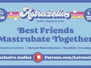 Preview 2 of Best Friends Masturbate Together [Erotic Audio] [Mutual Masturbation] [Handjob] [Creampie]