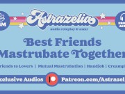 Preview 4 of Best Friends Masturbate Together [Erotic Audio] [Mutual Masturbation] [Handjob] [Creampie]