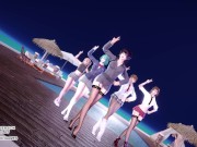 Preview 5 of [MMD] 2 Phut Hon Sexy Dance Marie Rose Tamaki Misaki Kasumi Nyotengu Doa Uncensored Hentai