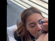 Preview 6 of Babi Star Gives a Fan Blowjob!Full vid-Onlyfans:Babiistarr