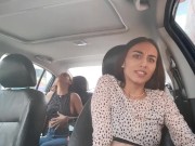 Preview 1 of my boyfriend records us with my friend using lovense in his car