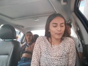 Preview 2 of my boyfriend records us with my friend using lovense in his car