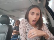Preview 5 of my boyfriend records us with my friend using lovense in his car