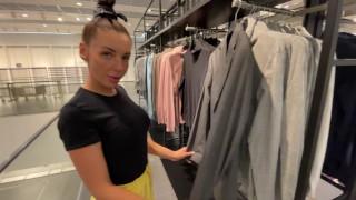 Hot sex in the Fitting Room with a Sales Assistant