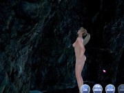 Preview 1 of Dead or Alive Xtreme Venus Vacation Sarah Bryant Rock Climbing Nude Mod Fanservice Appreciation