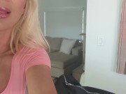 Preview 4 of Meeting Sylvia Saige BTS with super sexy slut!