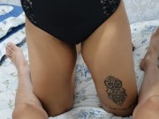 Preview 6 of Blowjoob and foot fetish Brazilian girl (completed in onlyfans)