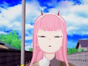 Preview 1 of DARLING IN THE FRANXX ZERO TWO ANIME HENTAI 3D UNCENSORED