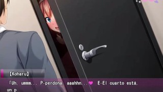 Founds his gf in the bathroom and he can’t resist to fuck her!🔥 Hentai sin esp