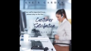 Customer Satisfaction - erotic audio by Eve's Garden humour blowjob long buildup
