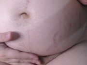 Preview 6 of Pregnant wife with a huge lactating boobs showing to you herself!