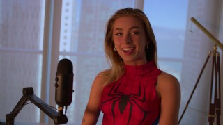 Spider Girl Wants Some Cock to Play With - "Can you FUCK my TITS?"