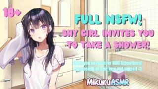 ASMR - Hot Steamy Shower Sex With Your Loving Tomboy Girlfriend! Hentai Anime Audio Roleplay