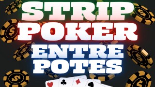 Le Strip Poker va poto ! (French amateur)