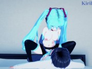 Preview 6 of Hatsune Miku and I have intense sex in the bedroom. - VOCALOID Hentai