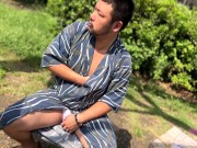 Preview 3 of 待望の昇平ソロ動画！プライベート感満載の浴衣でドライブデート！貸切露天風呂で卑猥な姿が露わに『あの夏…俺のすべてを君に捧げる。』