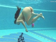 Preview 6 of Hot big ass euro milf Sazan underwater erotics