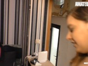 Preview 2 of AMATEUR EURO - German BBW Babe Rides Her Man Like A Slut