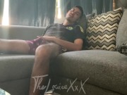 Preview 1 of Extremely Erotic Jerk Sesh With Huge Cumshot