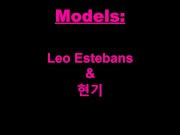 Preview 1 of Leo's interracial series: "Latino Twink sucking a Korean Dick" - Leo Estebans & Hyun-Ki