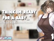 Preview 3 of [SPICY] Wife wants a baby?! | Lewd | Cute | Breeding | Kissing | FTM