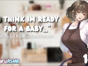 Preview 6 of [SPICY] Wife wants a baby?! | Lewd | Cute | Breeding | Kissing | FTM