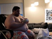 Preview 3 of 600lbs SuperChub piggy stuffing himself