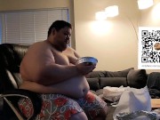 Preview 5 of 600lbs SuperChub piggy stuffing himself