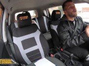 Preview 6 of Fake Driving Instructor with Big Natural Tits Fucked POV