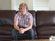 Preview 2 of SOUTHERNSTROKES Blond Amateur Connor Masturbates Dick Solo