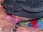 Preview 2 of Exquisite vagina sucking, clitoris licking and tongue penetration to orgasm