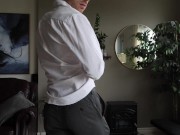 Preview 3 of Peter Parker - Strip tease and Jerk Off After Work