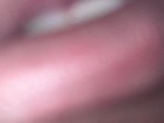 Preview 1 of Vore / mouth fetish - This strawberry had no chance
