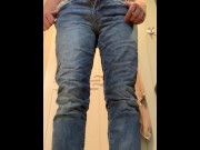 Preview 1 of Pissing my jeans