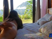 Preview 4 of View of the ARENAL VOLCANO while they masturbate me