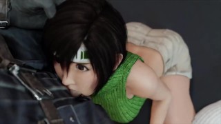3D Compilation: Final Fantasy Yuffie Double Penetration Tifa Blowjob Dick Ride Uncensored Hentai