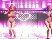 Preview 3 of 【MMD】 Hot n Cold - Maiko and Pattie
