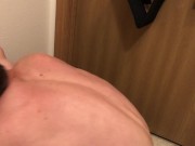 Preview 5 of MILF Rough Throat Fucked / Bathroom Sex