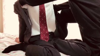 Japanese man Edging Handjob Masturbation edging Male Moaning